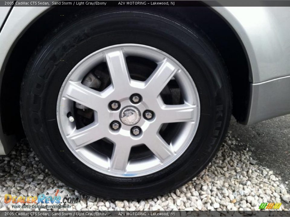 2005 Cadillac CTS Sedan Sand Storm / Light Gray/Ebony Photo #17