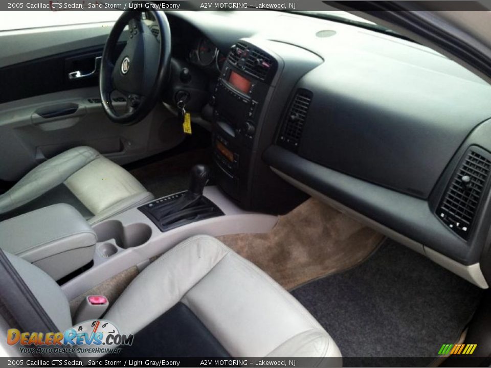 2005 Cadillac CTS Sedan Sand Storm / Light Gray/Ebony Photo #21