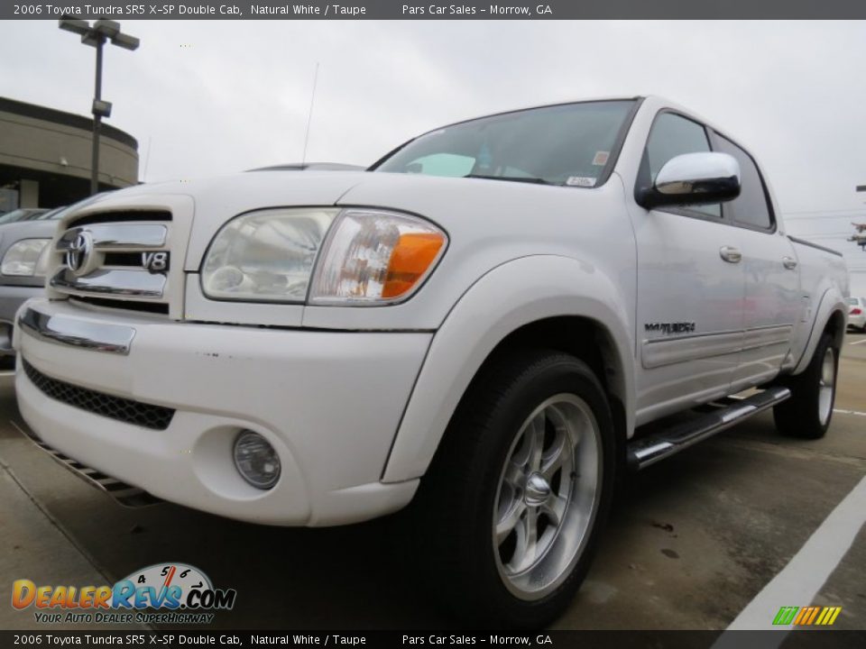 2006 Toyota Tundra SR5 X-SP Double Cab Natural White / Taupe Photo #1