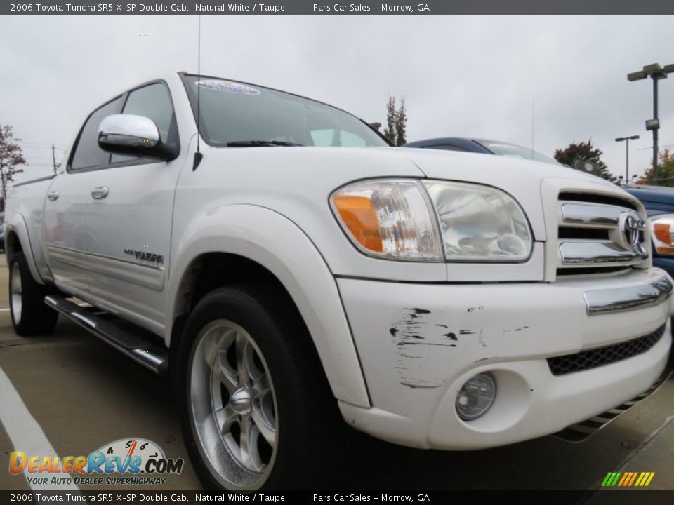 2006 Toyota Tundra SR5 X-SP Double Cab Natural White / Taupe Photo #4