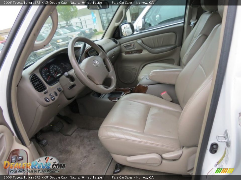 2006 Toyota Tundra SR5 X-SP Double Cab Natural White / Taupe Photo #6