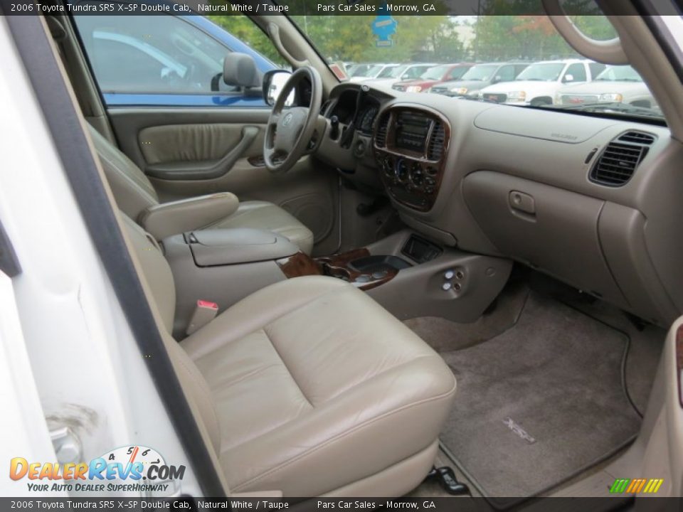 2006 Toyota Tundra SR5 X-SP Double Cab Natural White / Taupe Photo #11