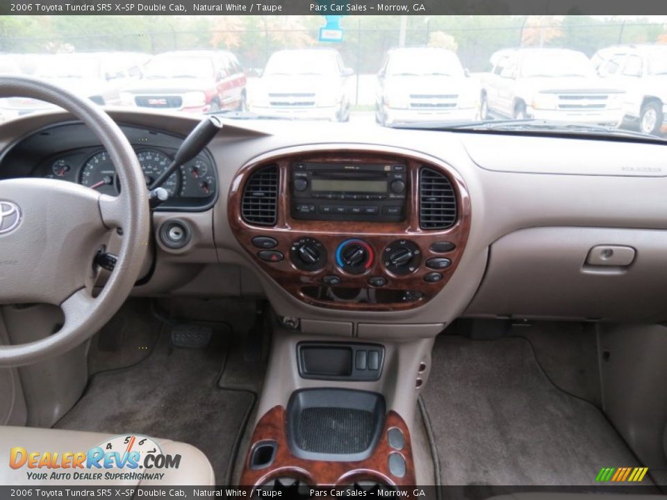 2006 Toyota Tundra SR5 X-SP Double Cab Natural White / Taupe Photo #12