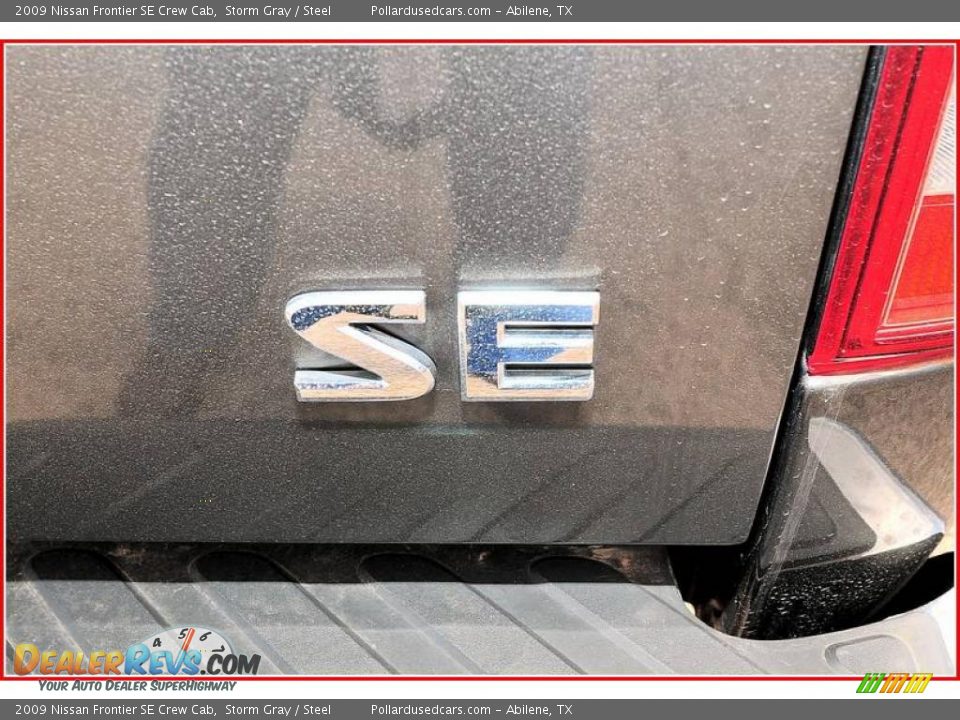 2009 Nissan Frontier SE Crew Cab Storm Gray / Steel Photo #5