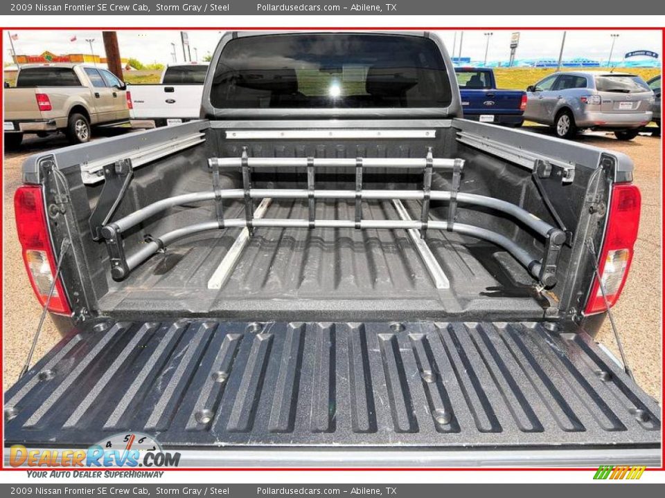 2009 Nissan Frontier SE Crew Cab Storm Gray / Steel Photo #6