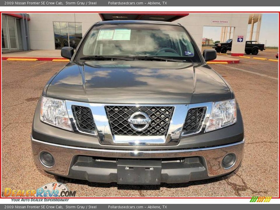 2009 Nissan Frontier SE Crew Cab Storm Gray / Steel Photo #10