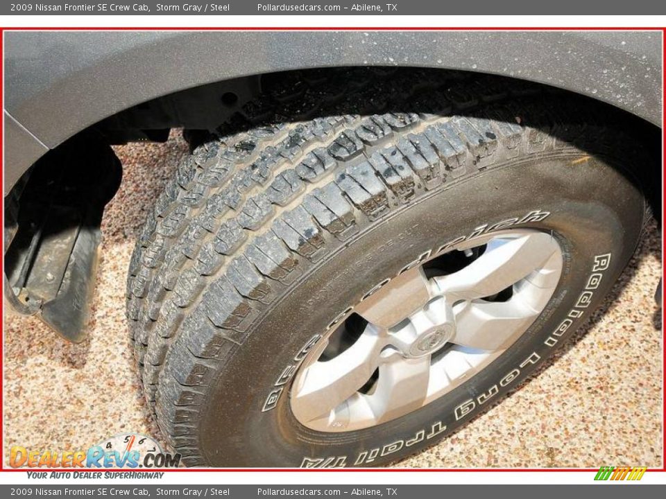 2009 Nissan Frontier SE Crew Cab Storm Gray / Steel Photo #11