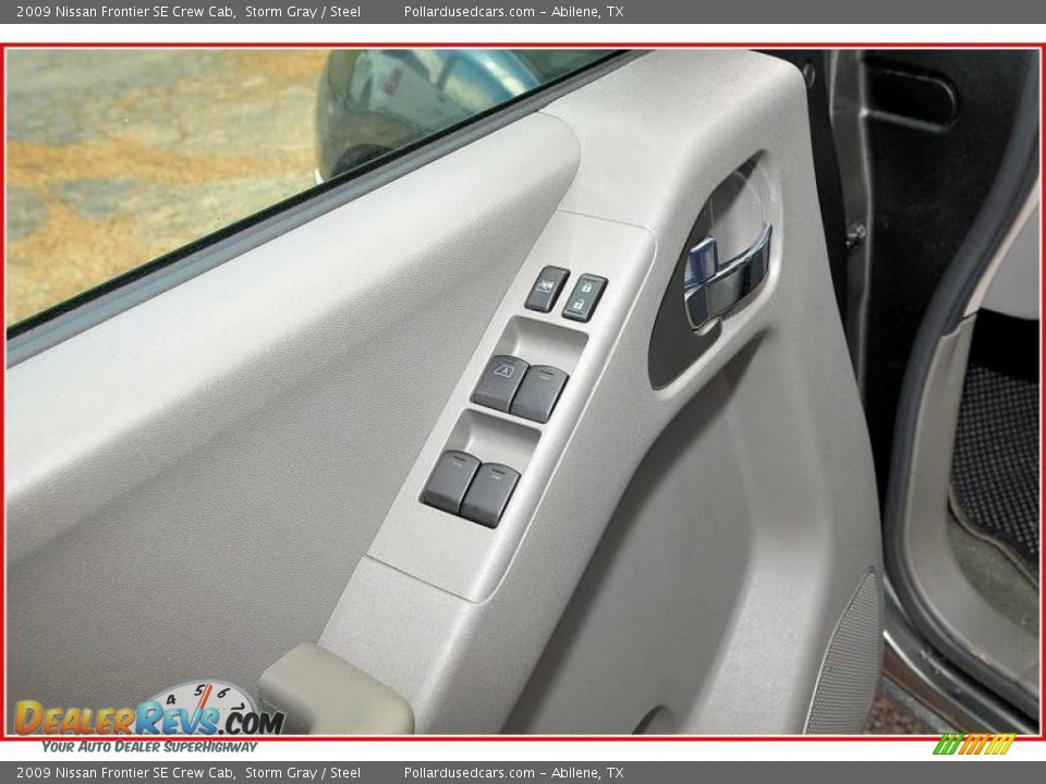 2009 Nissan Frontier SE Crew Cab Storm Gray / Steel Photo #13