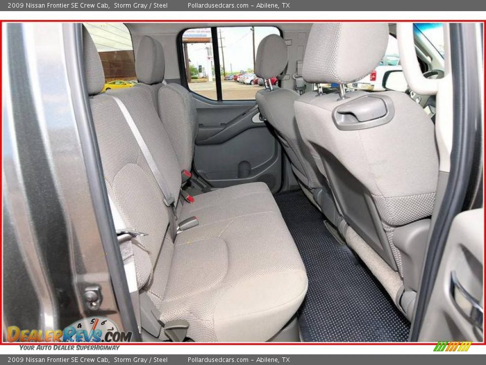 2009 Nissan Frontier SE Crew Cab Storm Gray / Steel Photo #17
