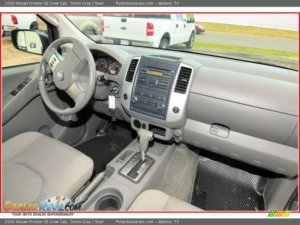 2009 Nissan Frontier SE Crew Cab Storm Gray / Steel Photo #20