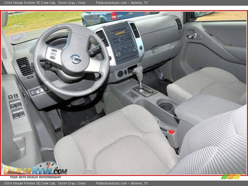 2009 Nissan Frontier SE Crew Cab Storm Gray / Steel Photo #21