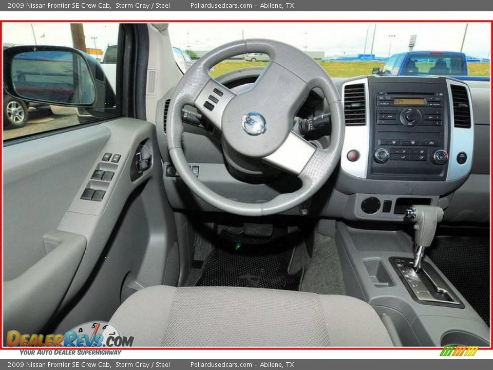 2009 Nissan Frontier SE Crew Cab Storm Gray / Steel Photo #22