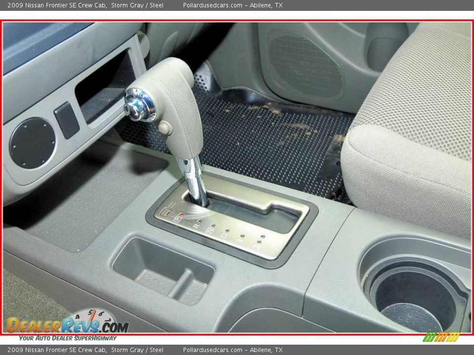 2009 Nissan Frontier SE Crew Cab Storm Gray / Steel Photo #24