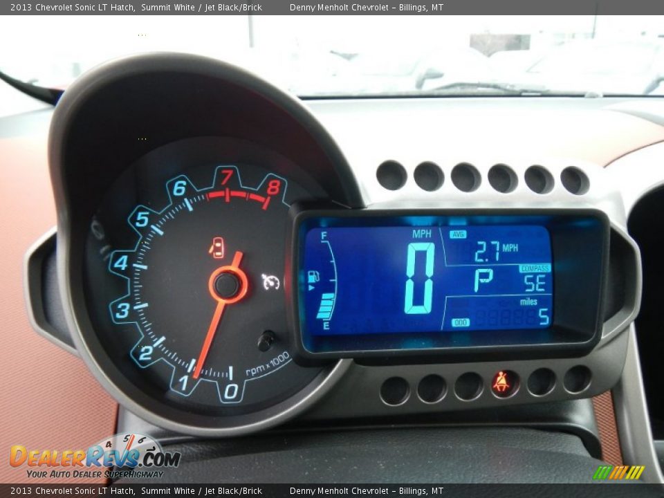 2013 Chevrolet Sonic LT Hatch Gauges Photo #25