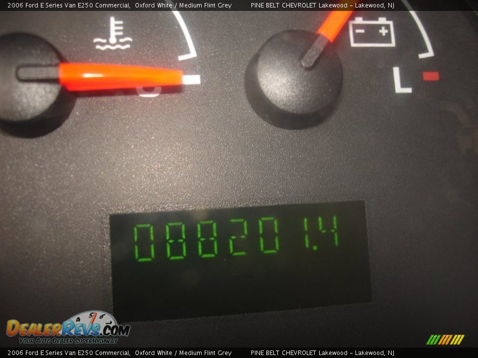 2006 Ford E Series Van E250 Commercial Oxford White / Medium Flint Grey Photo #12