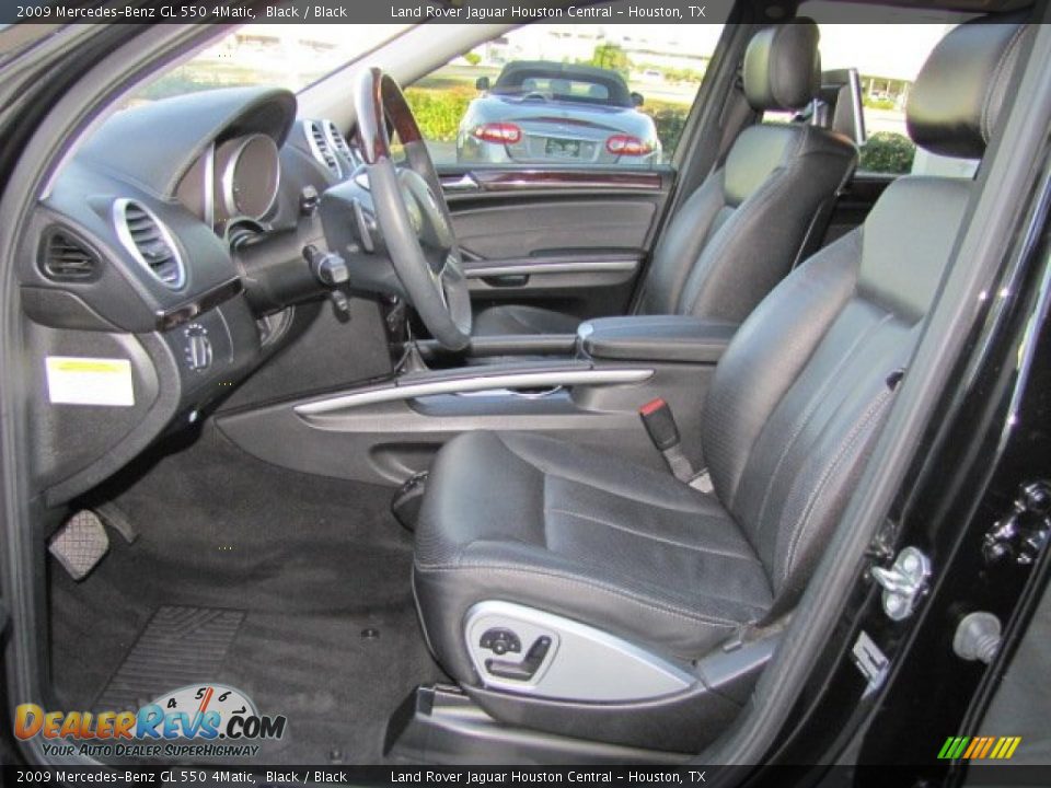 2009 Mercedes-Benz GL 550 4Matic Black / Black Photo #2