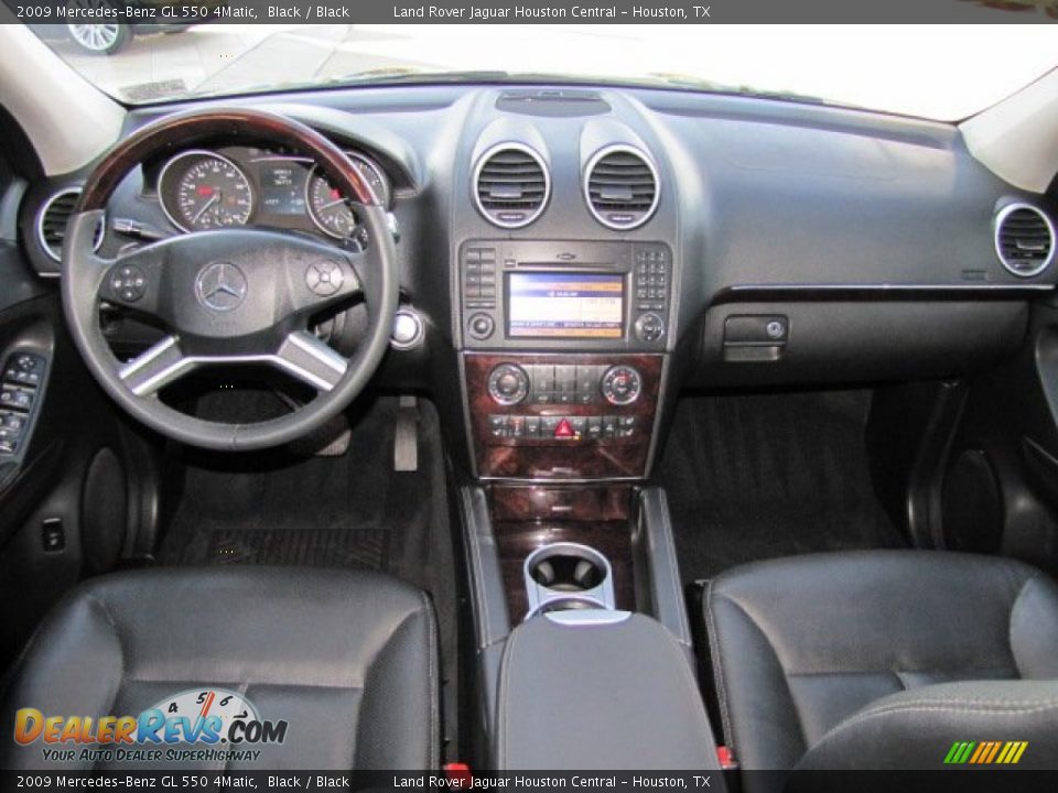2009 Mercedes-Benz GL 550 4Matic Black / Black Photo #3