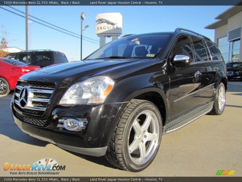 2009 Mercedes-Benz GL 550 4Matic Black / Black Photo #5