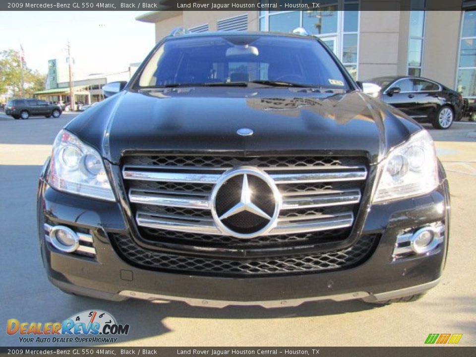 2009 Mercedes-Benz GL 550 4Matic Black / Black Photo #6