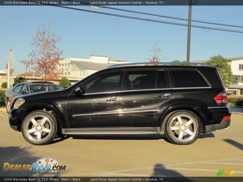2009 Mercedes-Benz GL 550 4Matic Black / Black Photo #7