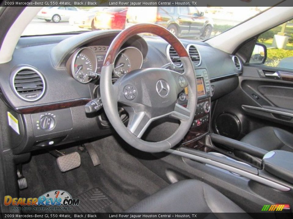 2009 Mercedes-Benz GL 550 4Matic Black / Black Photo #11