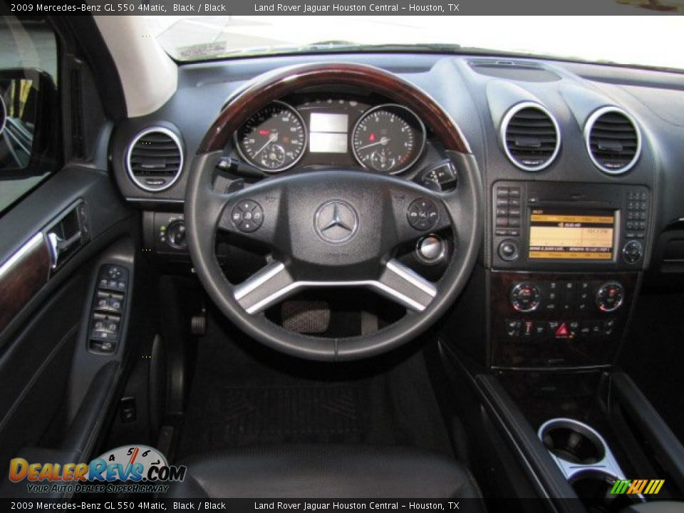 2009 Mercedes-Benz GL 550 4Matic Black / Black Photo #12