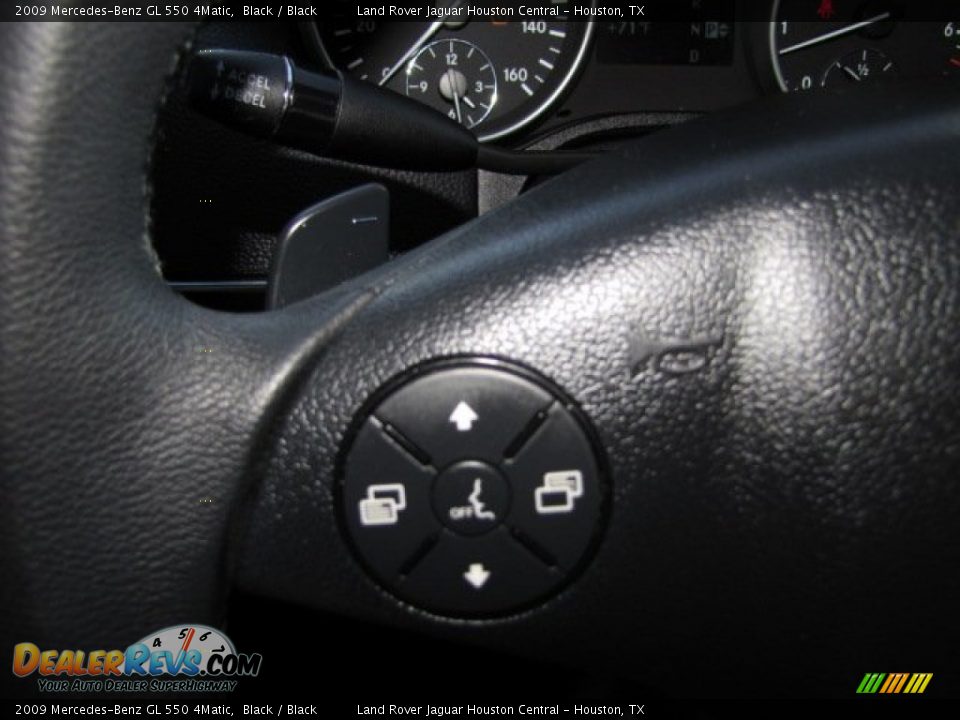 2009 Mercedes-Benz GL 550 4Matic Black / Black Photo #14
