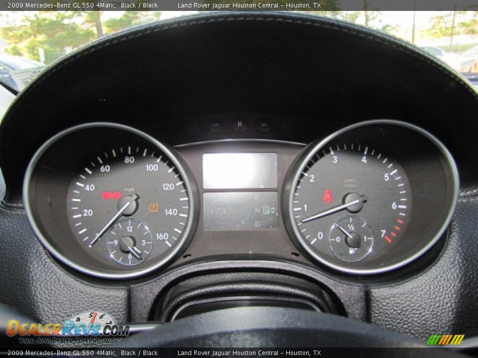 2009 Mercedes-Benz GL 550 4Matic Black / Black Photo #16