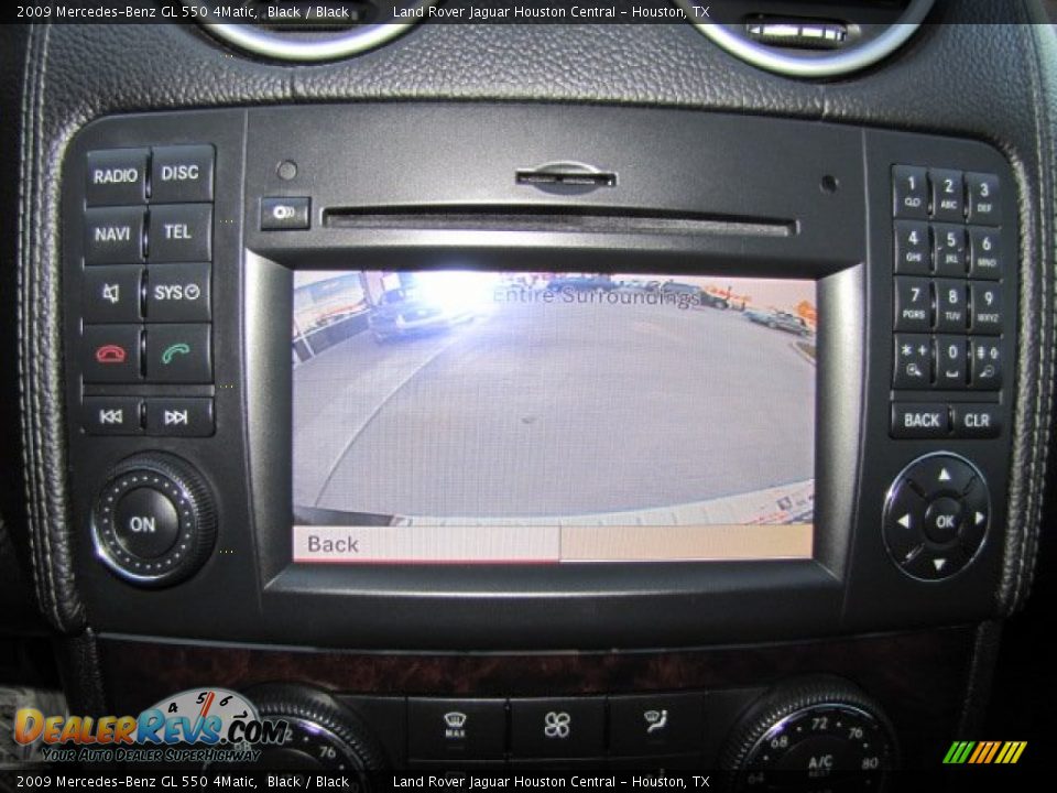 2009 Mercedes-Benz GL 550 4Matic Black / Black Photo #20