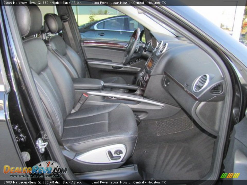 2009 Mercedes-Benz GL 550 4Matic Black / Black Photo #27