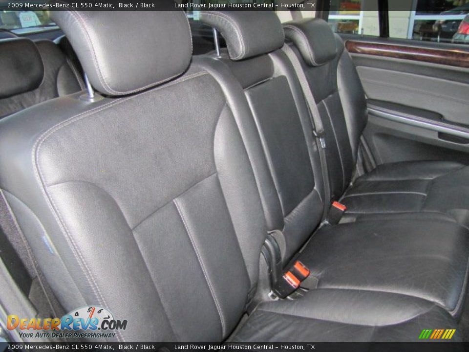 2009 Mercedes-Benz GL 550 4Matic Black / Black Photo #31
