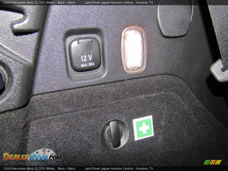 2009 Mercedes-Benz GL 550 4Matic Black / Black Photo #36