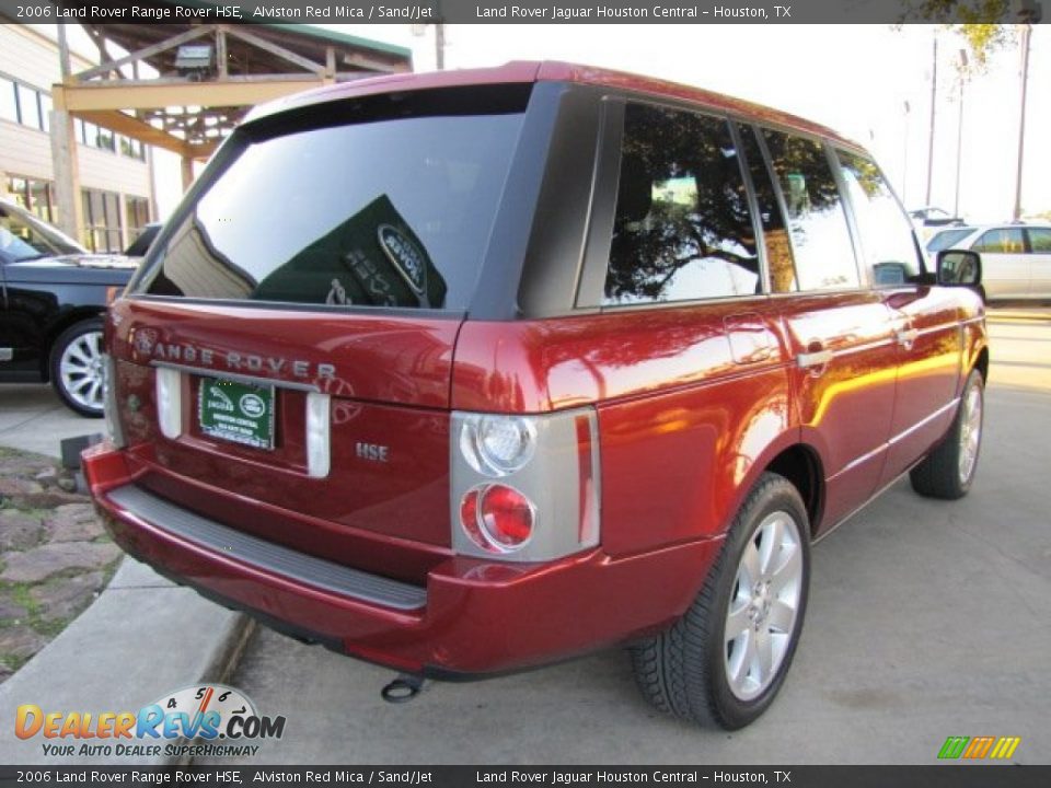 2006 Land Rover Range Rover HSE Alviston Red Mica / Sand/Jet Photo #10