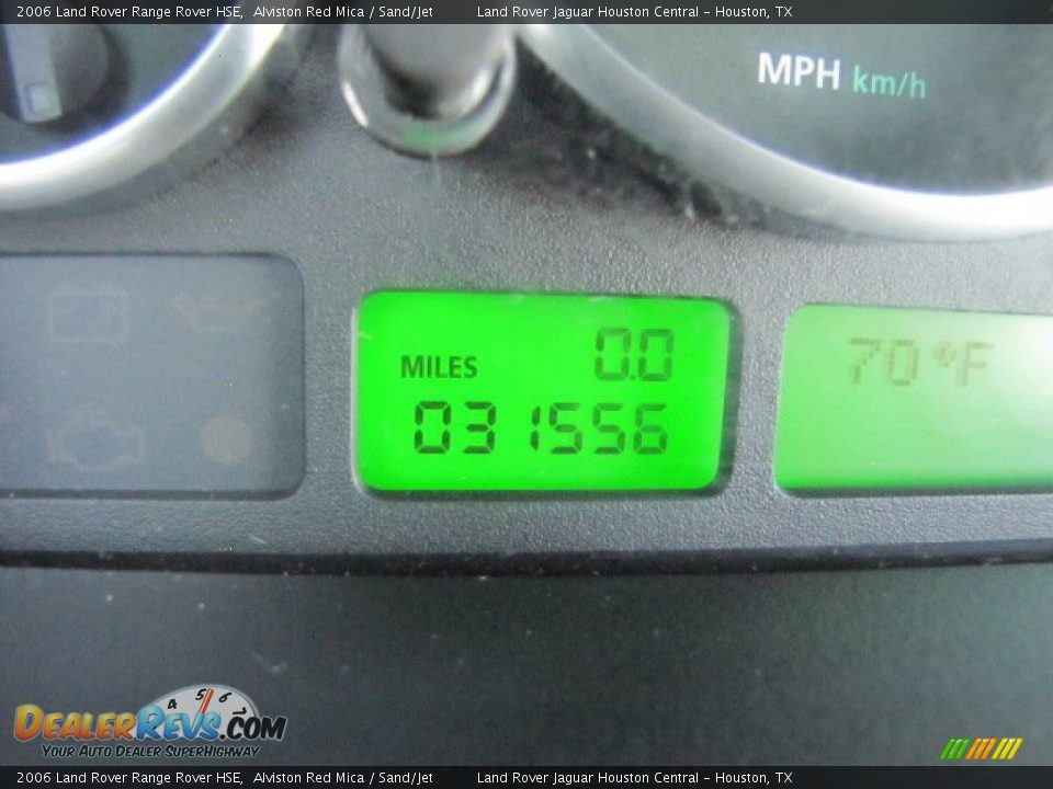 2006 Land Rover Range Rover HSE Alviston Red Mica / Sand/Jet Photo #16