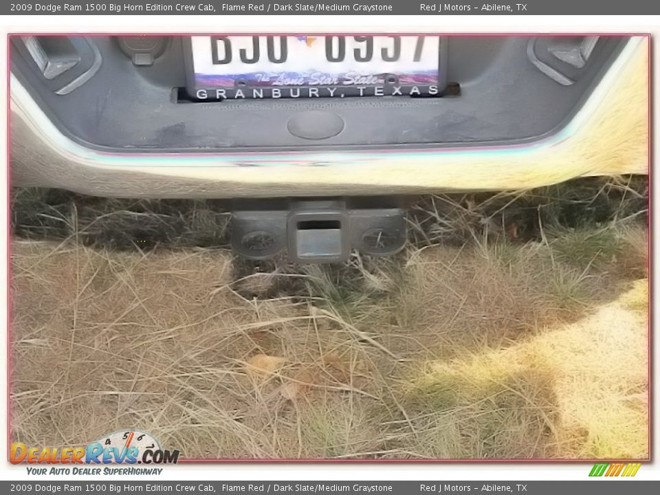2009 Dodge Ram 1500 Big Horn Edition Crew Cab Flame Red / Dark Slate/Medium Graystone Photo #7