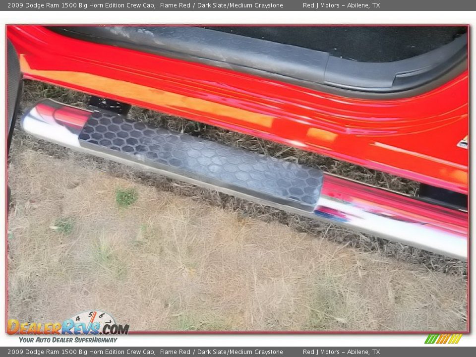 2009 Dodge Ram 1500 Big Horn Edition Crew Cab Flame Red / Dark Slate/Medium Graystone Photo #16
