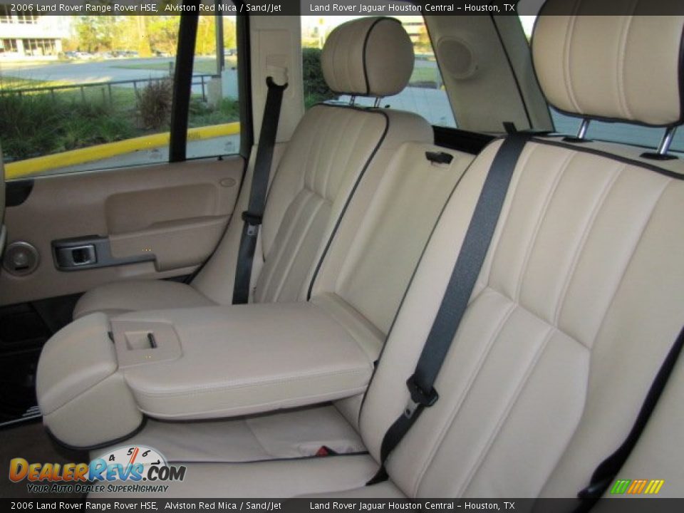 2006 Land Rover Range Rover HSE Alviston Red Mica / Sand/Jet Photo #28