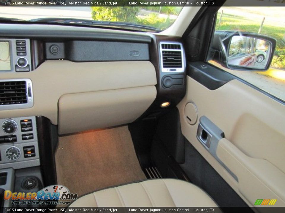 2006 Land Rover Range Rover HSE Alviston Red Mica / Sand/Jet Photo #31