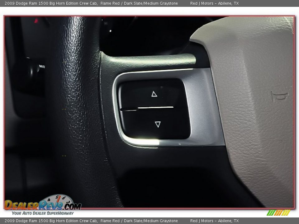 2009 Dodge Ram 1500 Big Horn Edition Crew Cab Flame Red / Dark Slate/Medium Graystone Photo #18