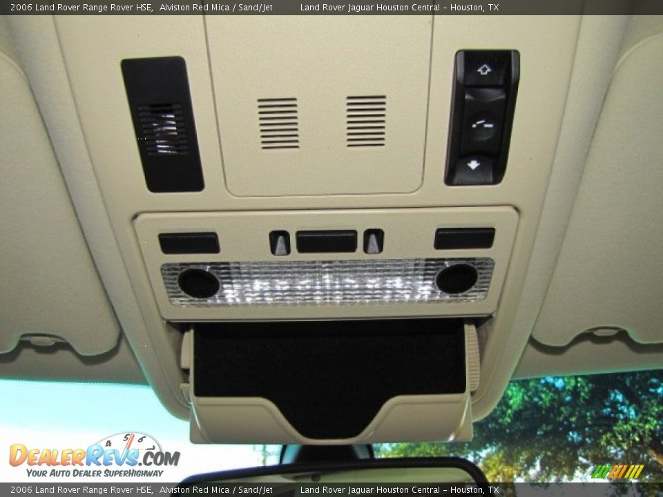 2006 Land Rover Range Rover HSE Alviston Red Mica / Sand/Jet Photo #35