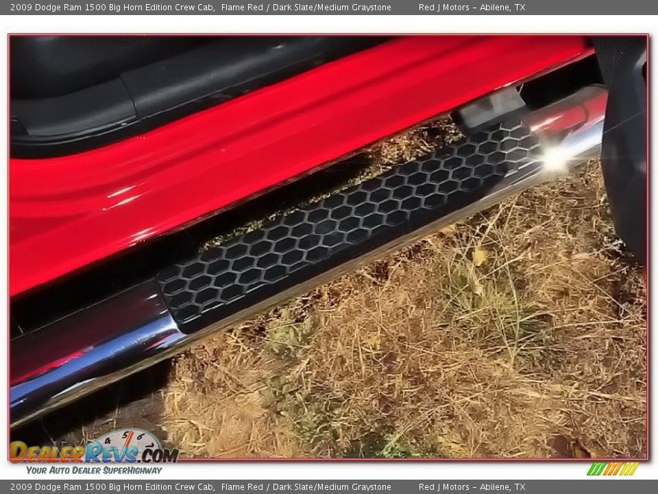 2009 Dodge Ram 1500 Big Horn Edition Crew Cab Flame Red / Dark Slate/Medium Graystone Photo #30
