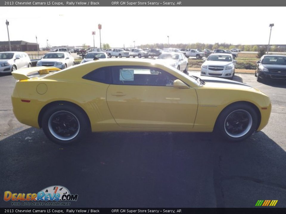 2013 Chevrolet Camaro LS Coupe Rally Yellow / Black Photo #4