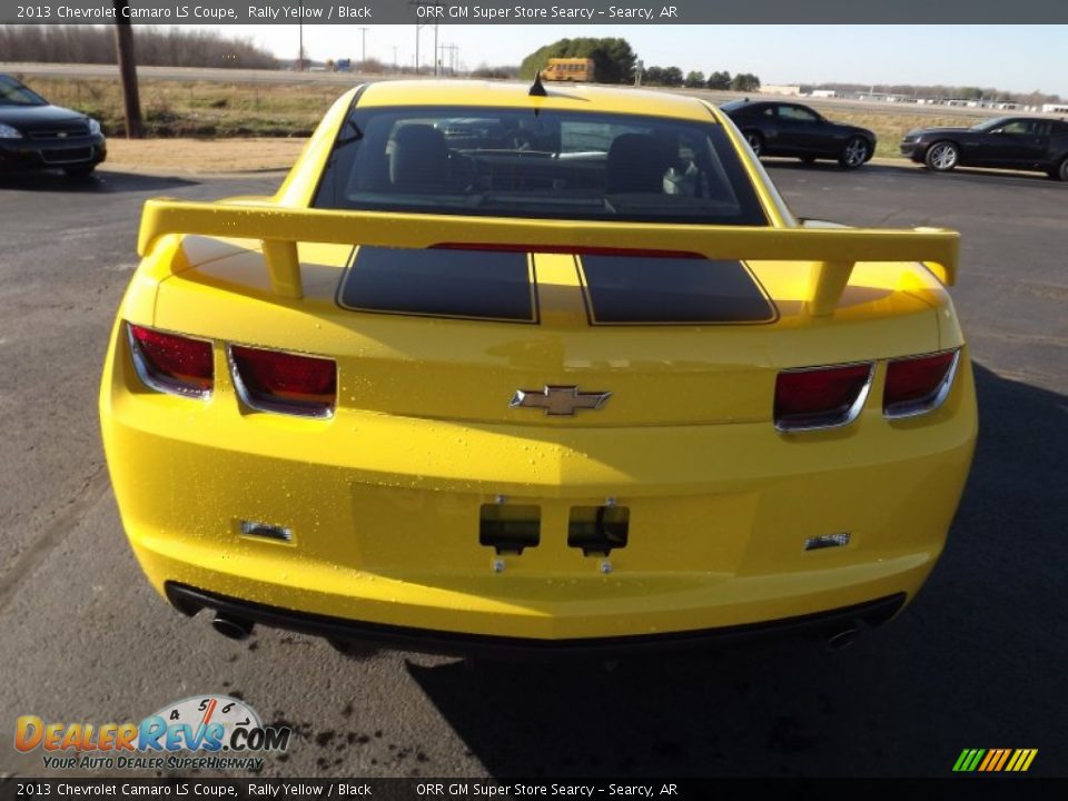 2013 Chevrolet Camaro LS Coupe Rally Yellow / Black Photo #6