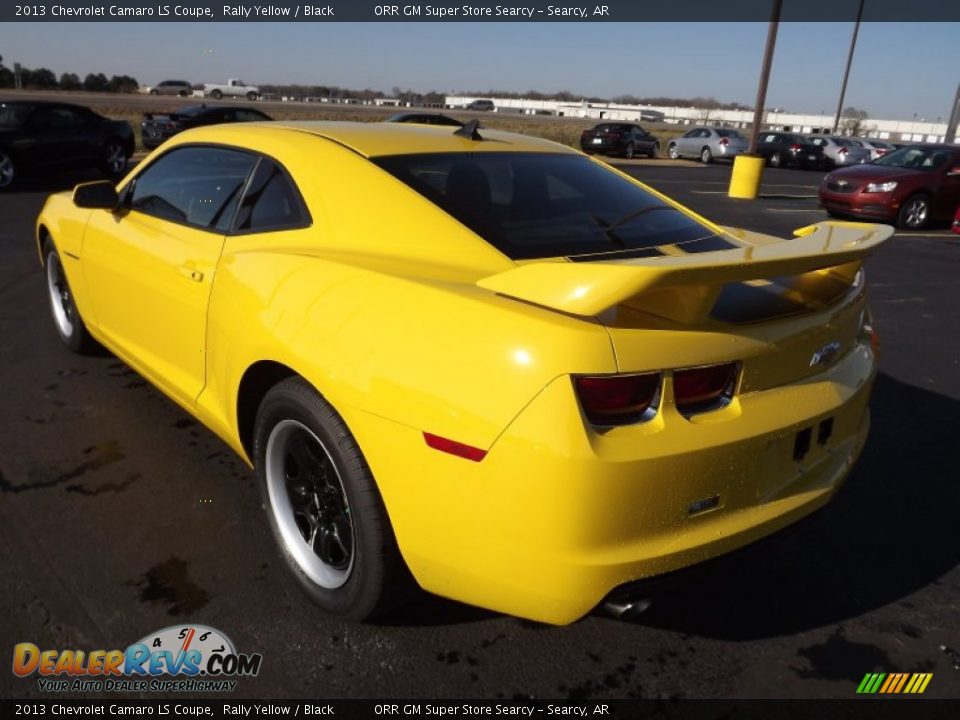 2013 Chevrolet Camaro LS Coupe Rally Yellow / Black Photo #7