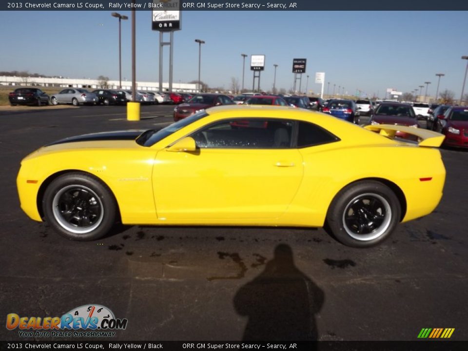 2013 Chevrolet Camaro LS Coupe Rally Yellow / Black Photo #8