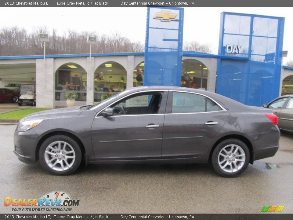 2013 Chevrolet Malibu LT Taupe Gray Metallic / Jet Black Photo #2