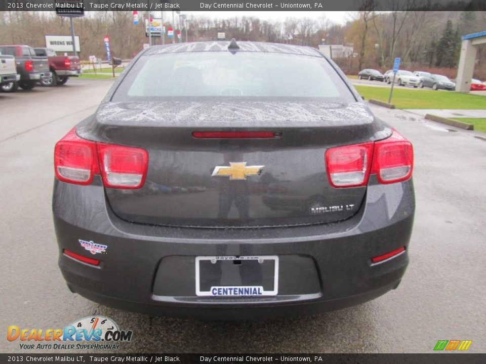 2013 Chevrolet Malibu LT Taupe Gray Metallic / Jet Black Photo #5