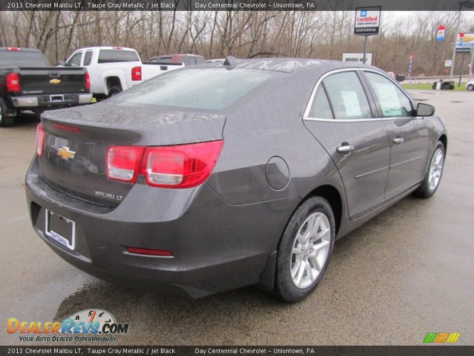2013 Chevrolet Malibu LT Taupe Gray Metallic / Jet Black Photo #6