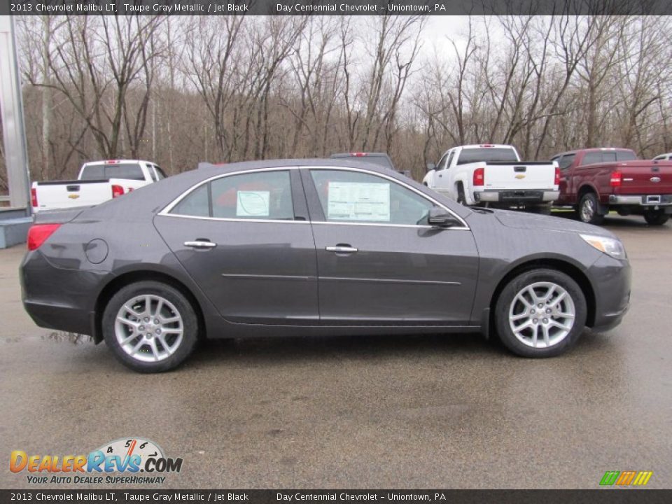 2013 Chevrolet Malibu LT Taupe Gray Metallic / Jet Black Photo #7