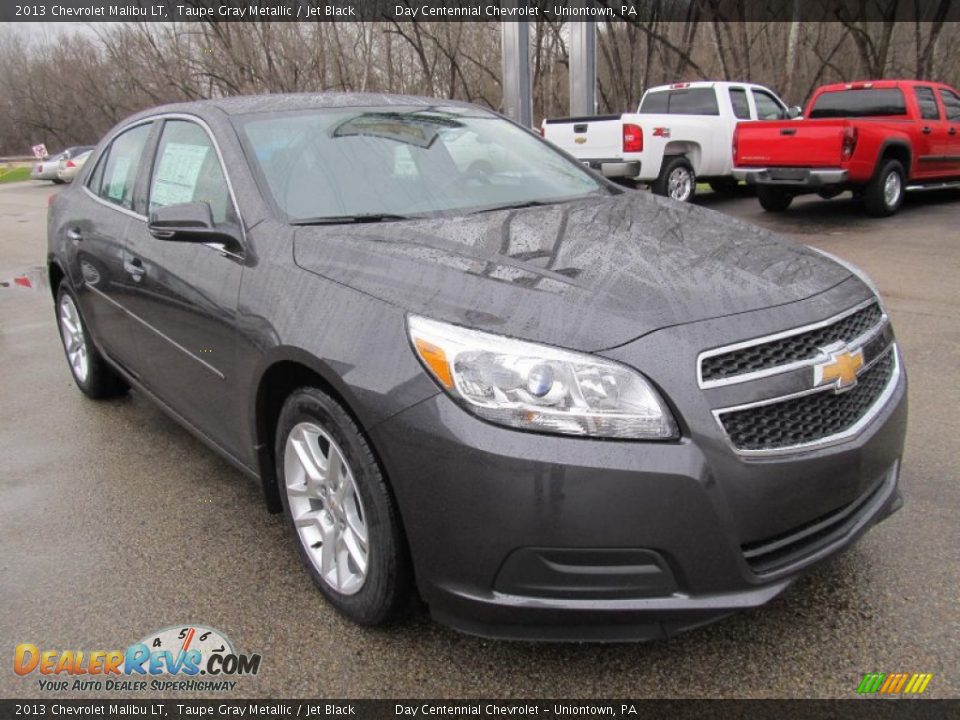 2013 Chevrolet Malibu LT Taupe Gray Metallic / Jet Black Photo #9